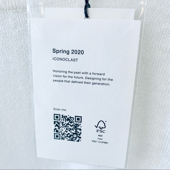 7 For All Mankind Linen & Wool Tank Top (S) - Picture 4 of 7